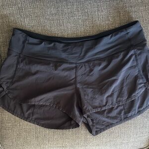 Lululemon Speed Up shorts, 2.5”, Size 10